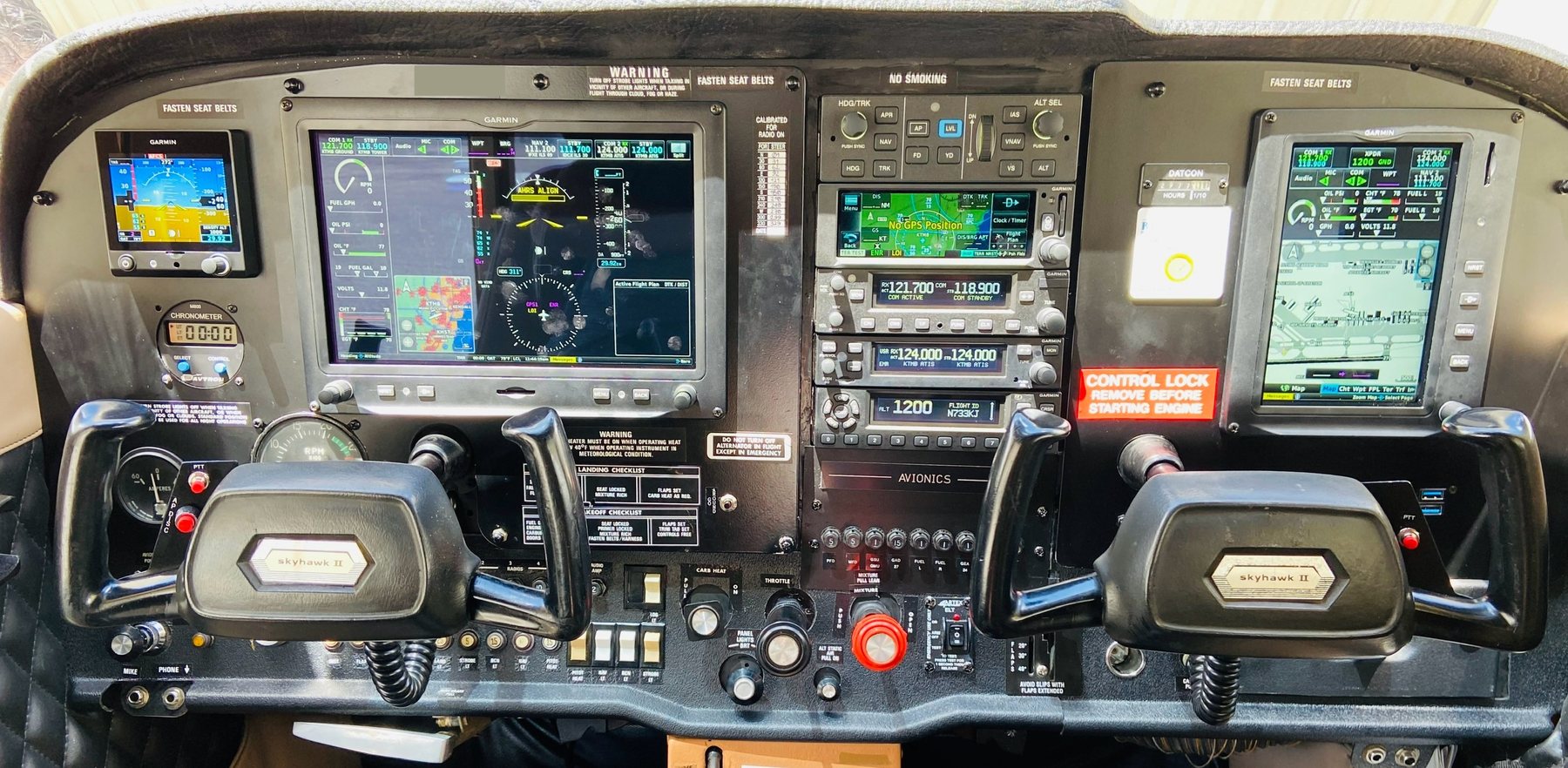 Custom avionics installation